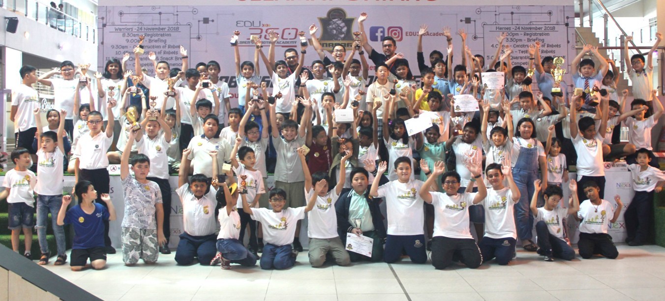 EDU360 academy students win robotics competition